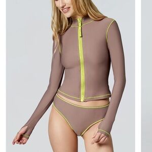 WATSKIN Sophie Jacket in Taupe SZ S NWT Small